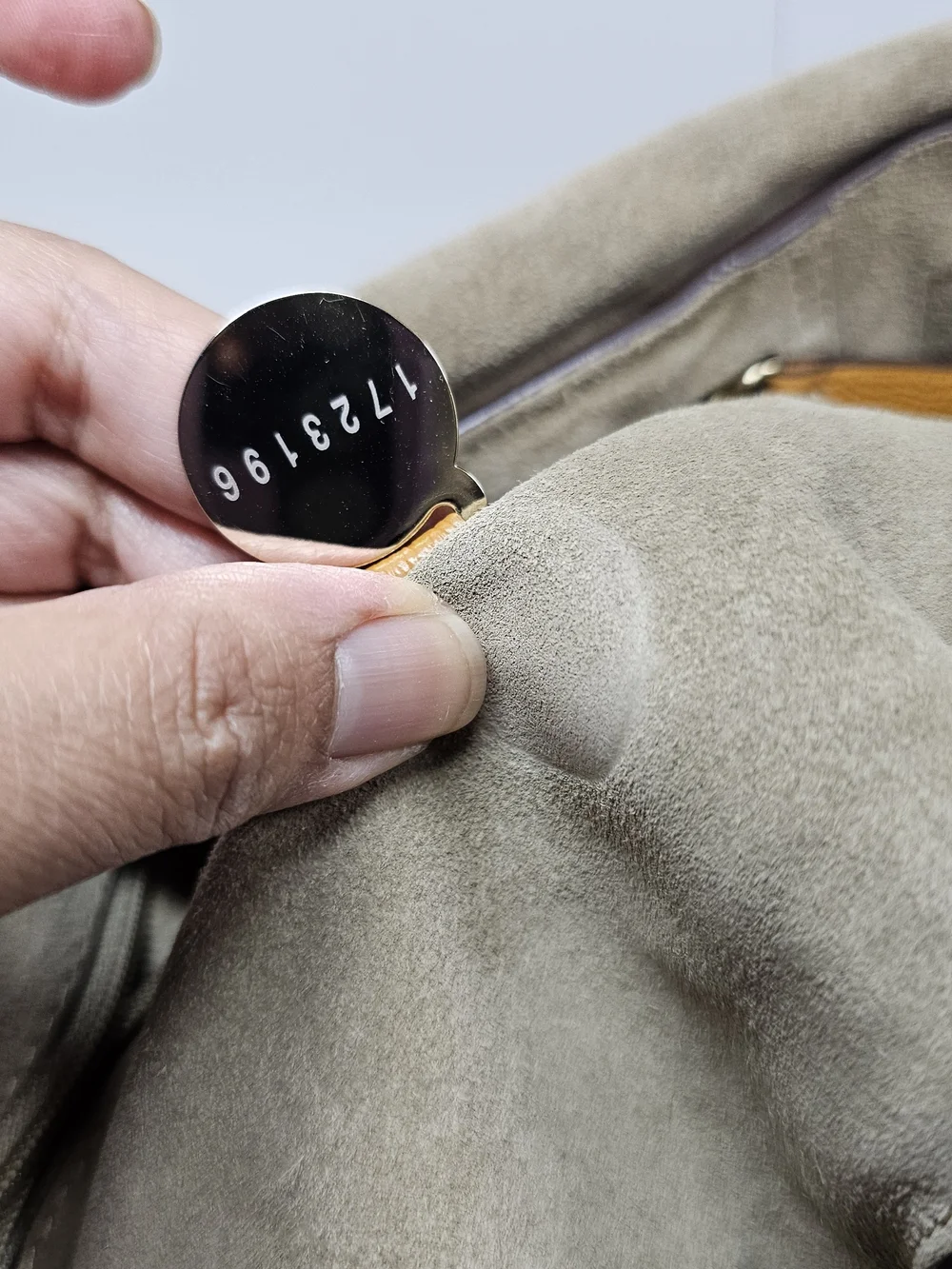 Mulberry Tan Leather Satchel with Turn-Lock